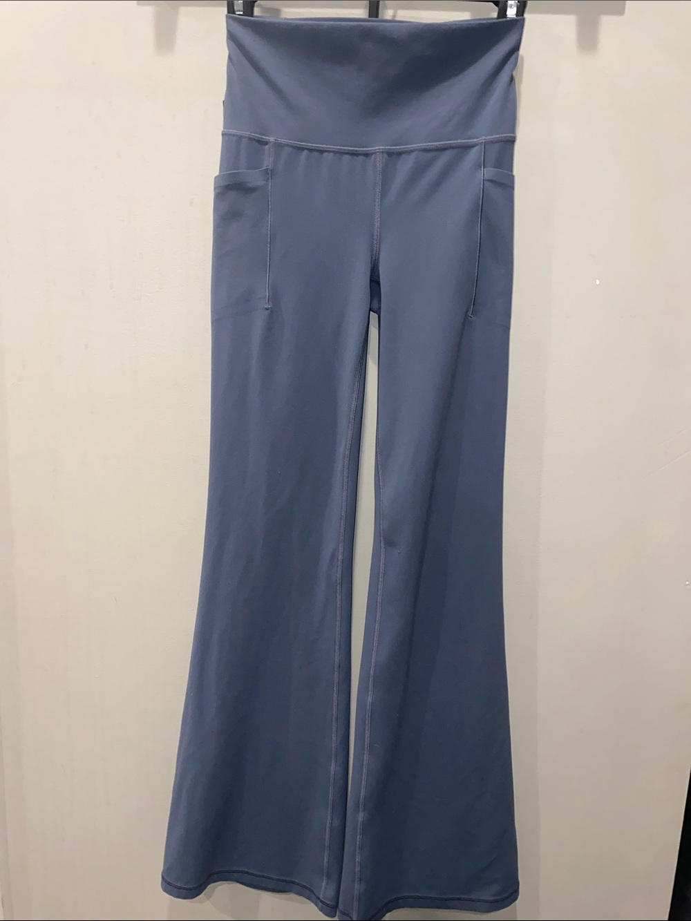NWOT Athleta Slate Blue Boot-Cut Flare Pants